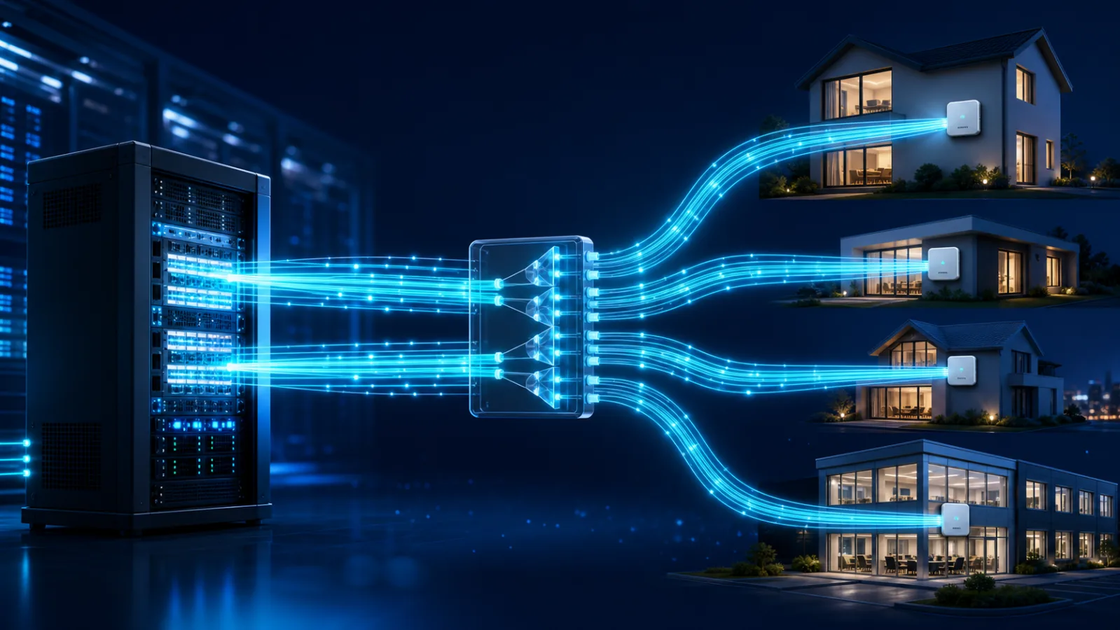 XGS-PON: si funksionon aksesi simetrik 10 gigabit në fibër